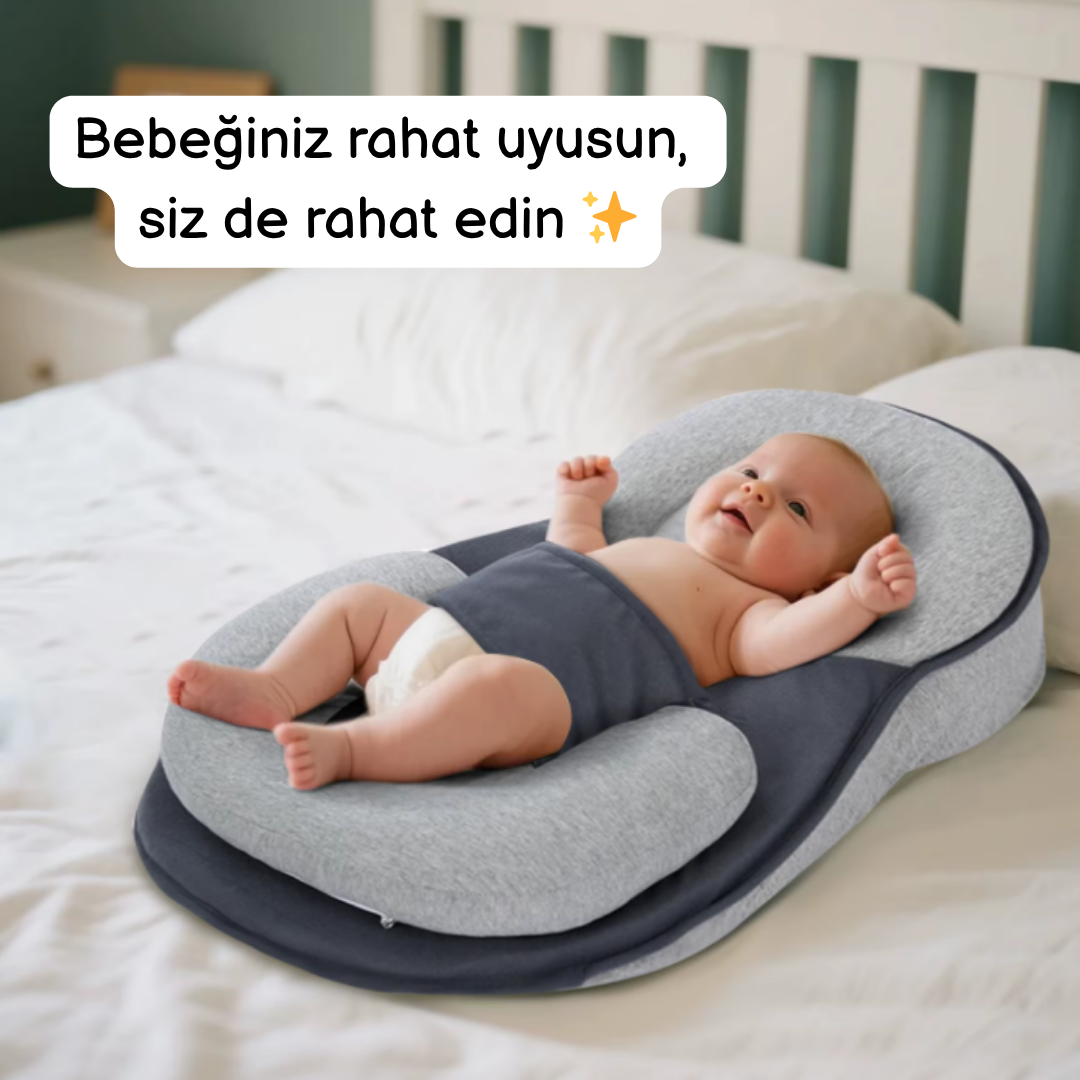 Reflü ve Kolik Rahatlatıcı Bebek Yatağı