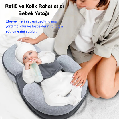Reflü ve Kolik Rahatlatıcı Bebek Yatağı