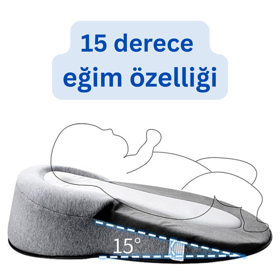 Reflü ve Kolik Rahatlatıcı Bebek Yatağı