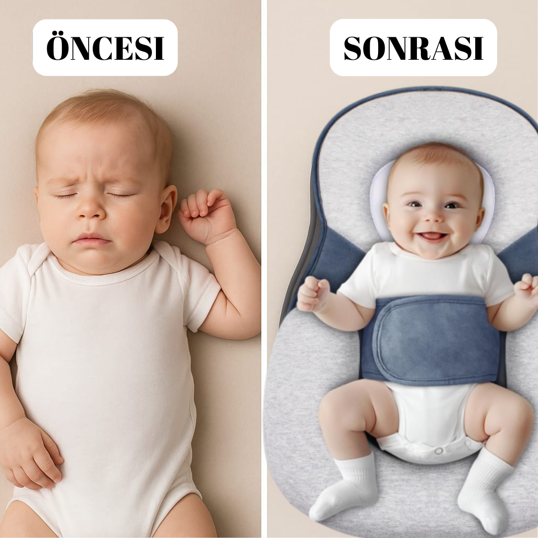 Reflü ve Kolik Rahatlatıcı Bebek Yatağı